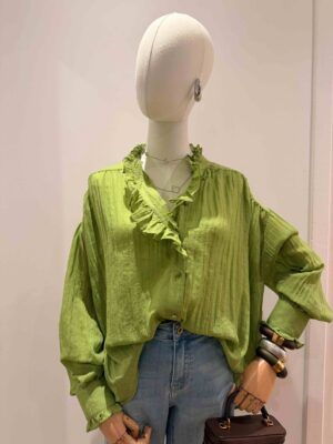 Chemise EUGENE VERTE